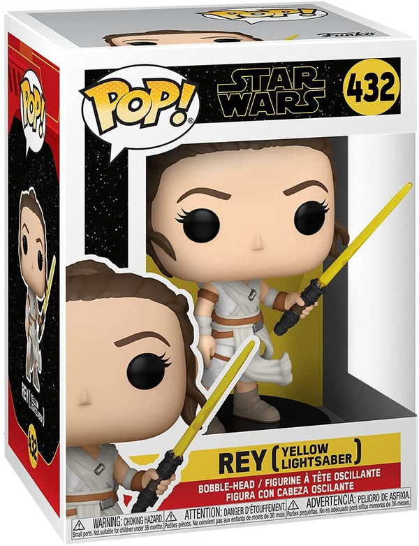 Funko POP: Star Wars Episode 9 - Rey (Yellow Lightsaber) - 1
