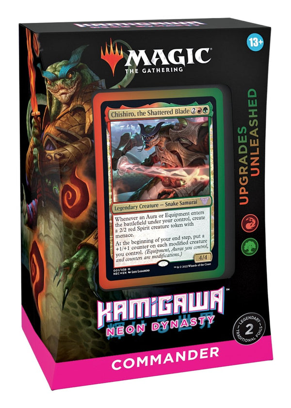 Magic: The Gathering - Kamigawa Neon Dynasty Upgrades Unleashed Commander Deck - 1
