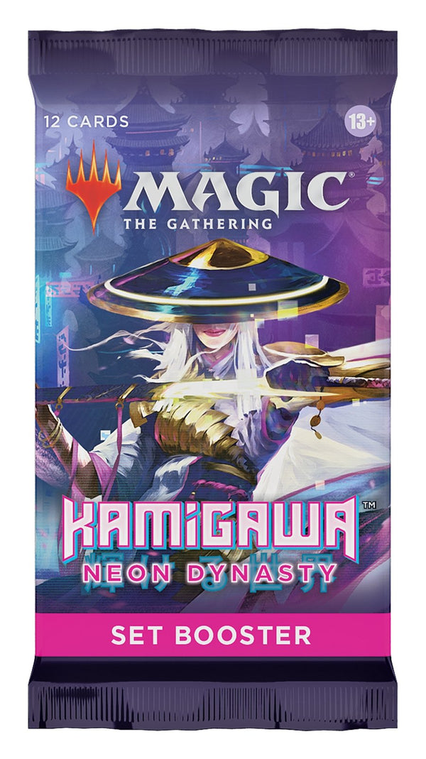 Magic The Gathering: Kamigawa Neon Dynasty Set Booster Pack - 1