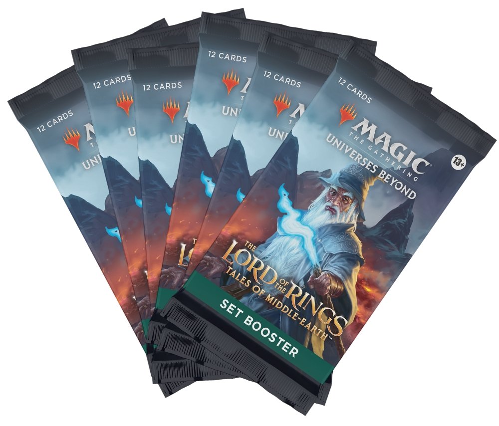 Magic: The Gathering - Lord of the Rings: 6 x Set Boosters | Gathering Games Magic: The Gathering - Lord of the Rings: 6 x Set Boosters | Gathering Games