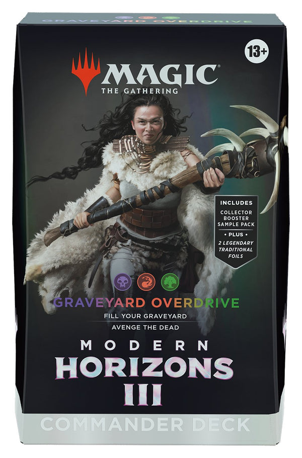 Magic The Gathering: Modern Horizons 3 Graveyard Overdrive Commander Deck - 1