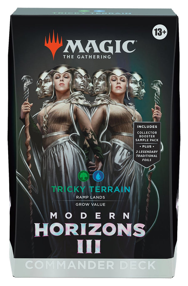 Magic The Gathering: Modern Horizons 3 Tricky Terrain Commander Deck - 1