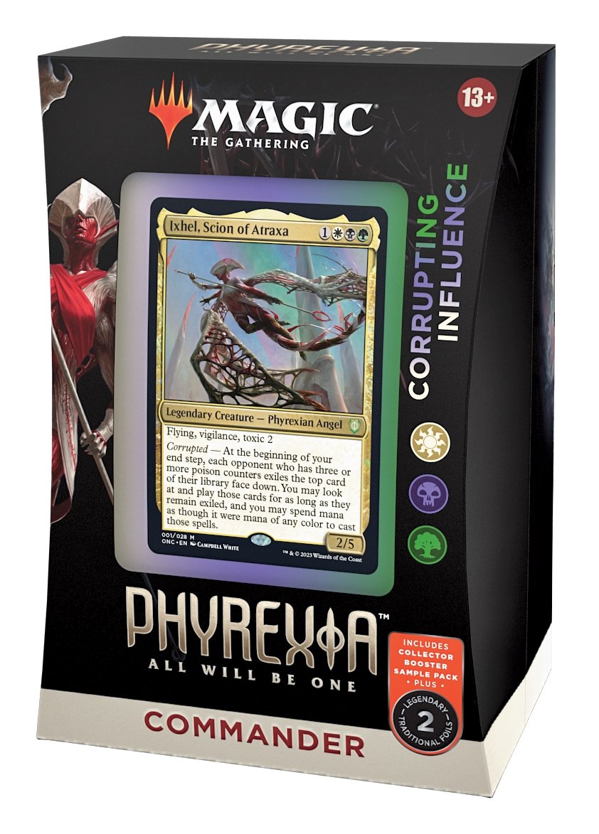 Magic: Phyrexia All Will Be One - Corrupting Influence Commander Deck