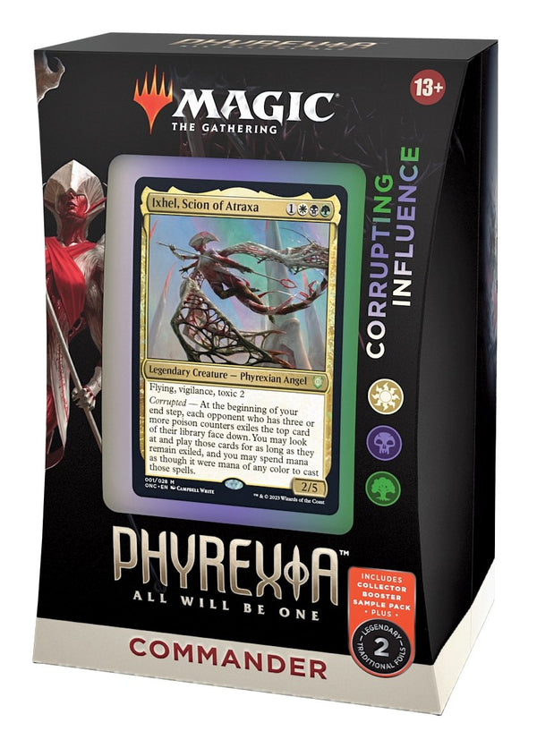 Magic The Gathering: Phyrexia All Will Be One - Corrupting Influence Commander Deck - 1