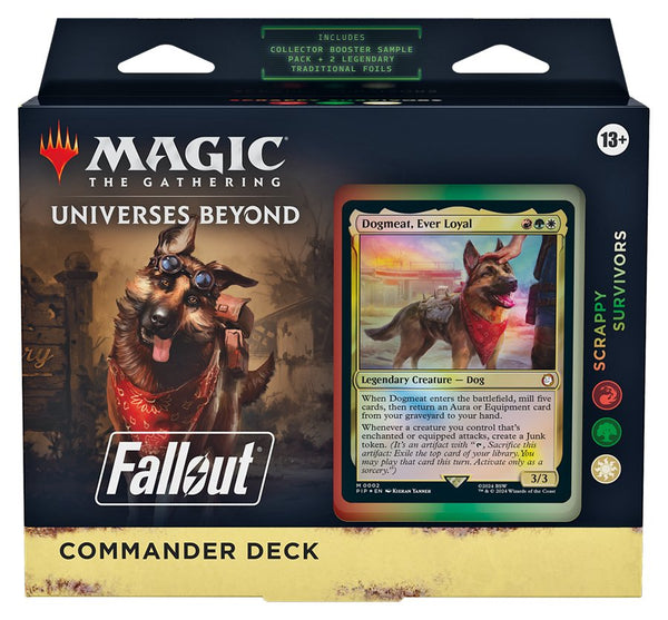 Magic The Gathering: Universes Beyond - Fallout Commander Deck: Scrappy Survivors - 1