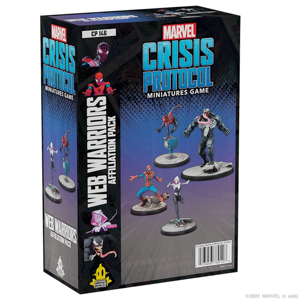 Marvel Crisis Protocol: Web Warriors Affiliation Pack - 1