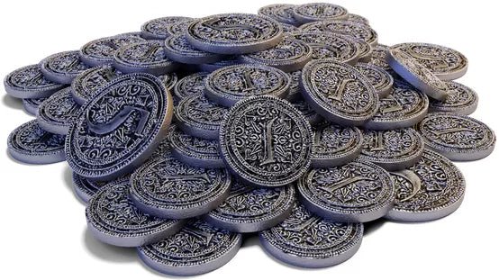 Oathsworn: Into the Deepwood - Metal Coins - 1