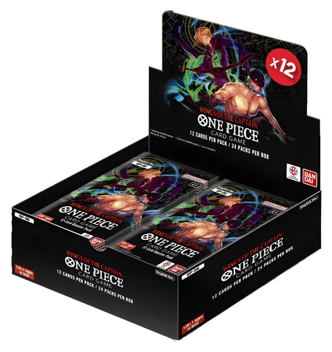 One Piece Card Game: OP-06 Wings of the Captain Case (12 Booster Boxes) - Gathering Games