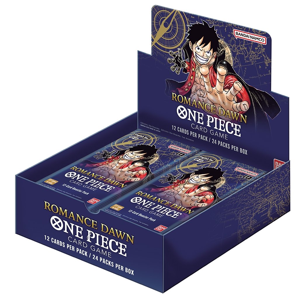 One Piece CCG Romance Dawn OP-01 Booster Box – Bandai – Factory Sealed