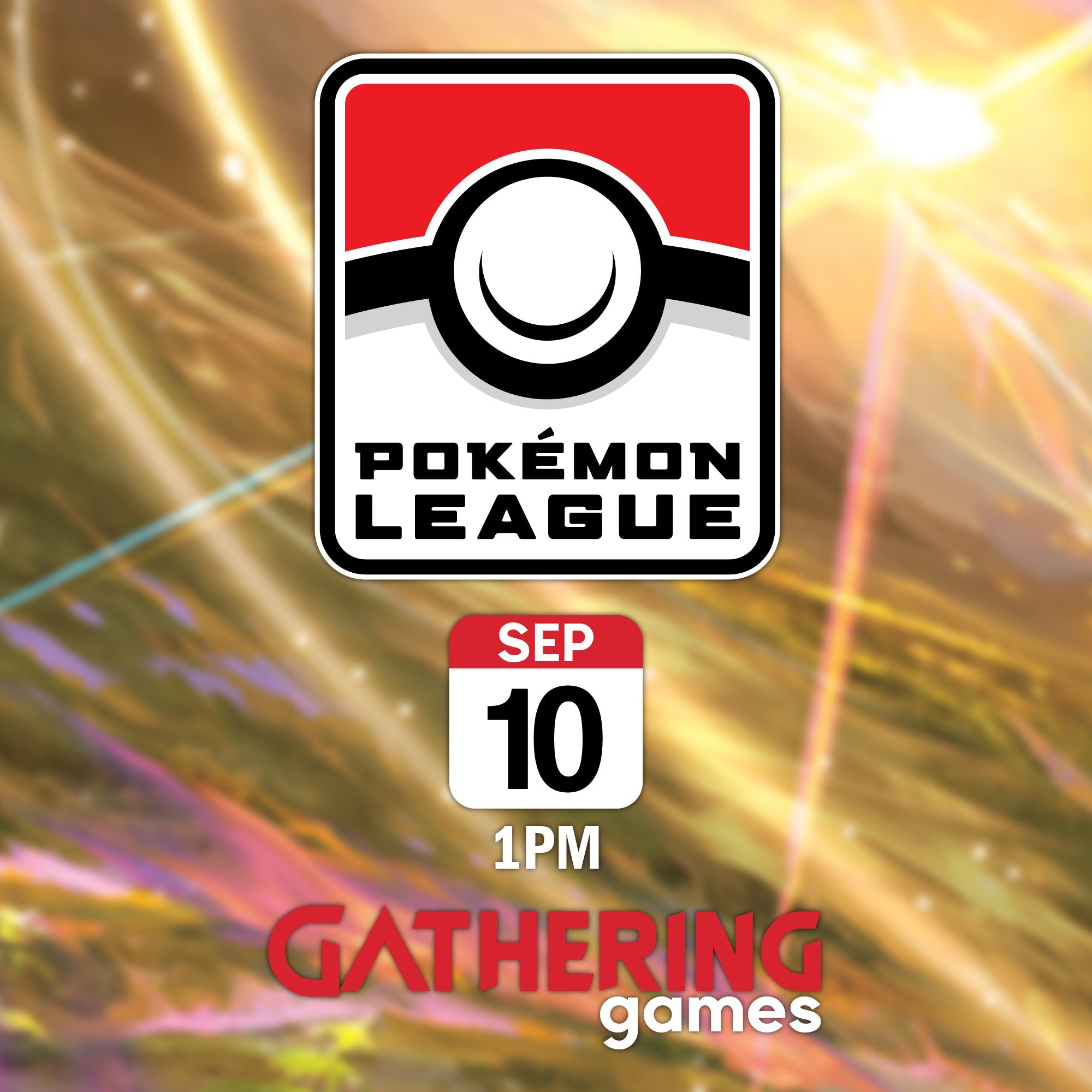 Pokemon TCG: League Tournament 10th September 2023 Gathering Games