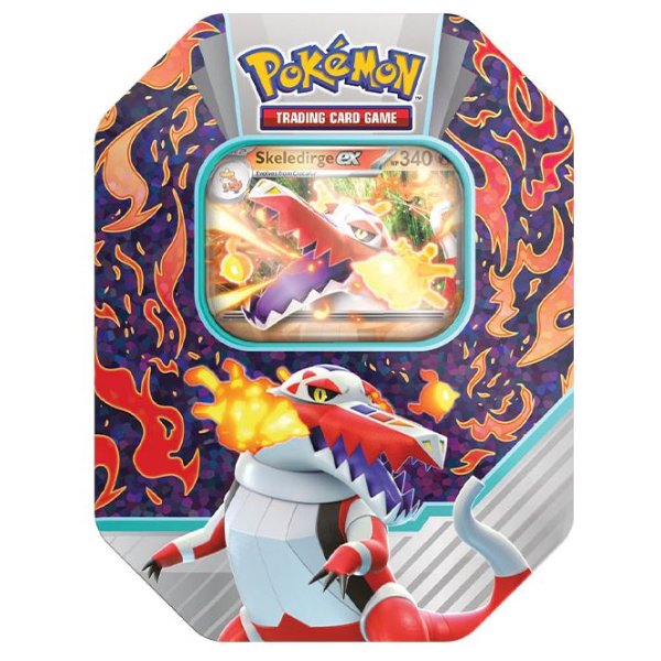 Pokemon TCG: Paldea Partners Tin - Skeledirge - 1