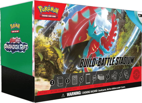 Pokemon TCG: Scarlet & Violet 4 - Paradox Rift Build & Battle Stadium - 1