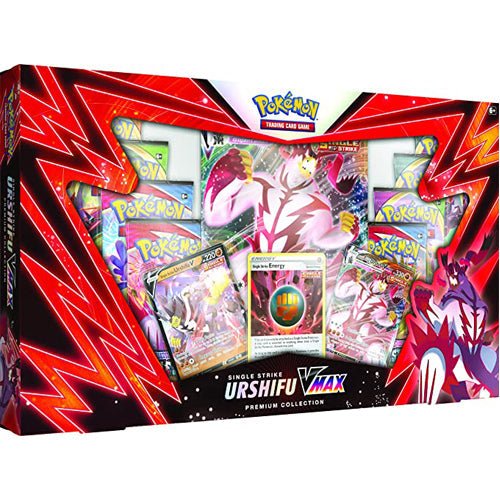 Pokemon TCG - Urshifu Single Strike VMAX Premium Box | Gathering Games Pokemon TCG - Urshifu Single Strike VMAX Premium Box | Gathering Games