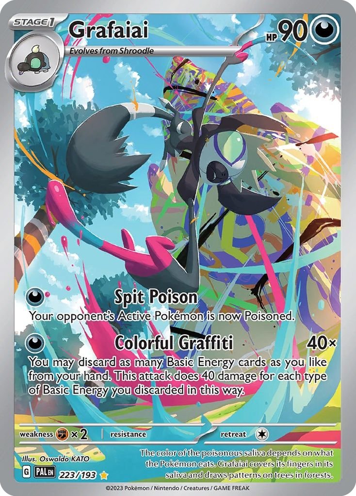 Grafaiai (146/193) [Scarlet & Violet: Paldea Evolved]