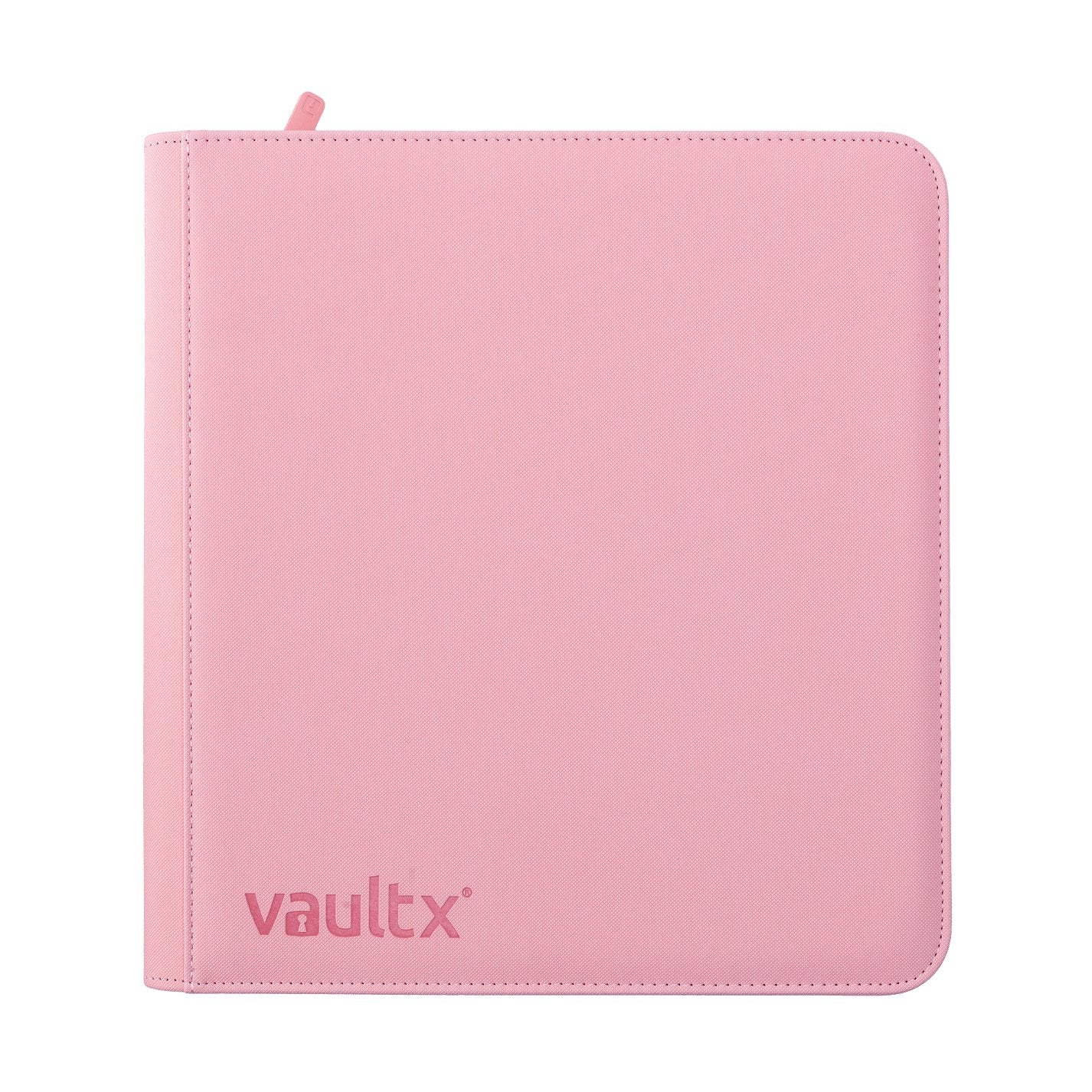 Vault X - 12-Pocket Exo-Tec Zip Binder - Just Pink