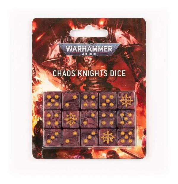 Warhammer 40K: Chaos Knights Dice - 1