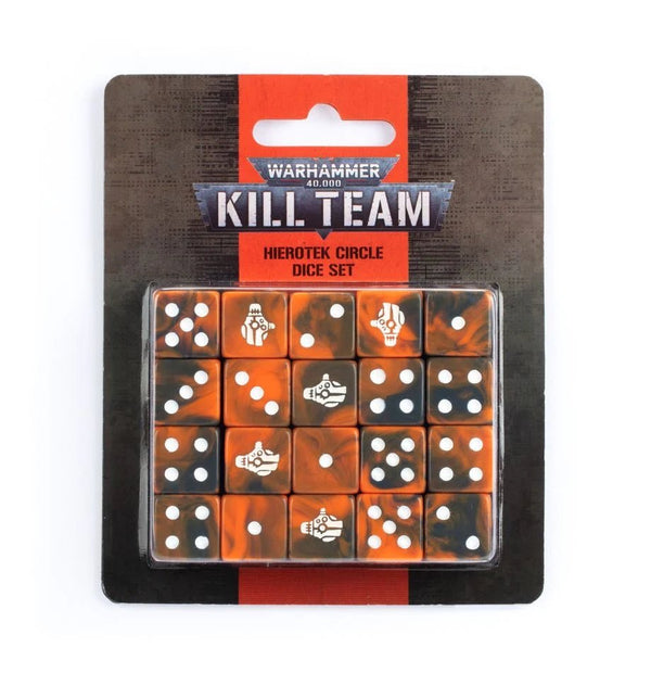 Warhammer 40K Kill Team: Hierotek Circle Dice Set - 1