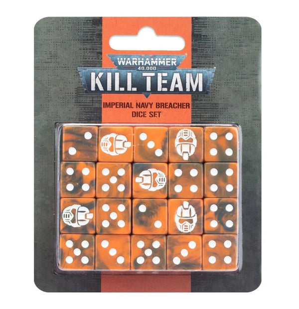 Warhammer 40K Kill Team: Imperial Navy Breachers Dice Set - 1