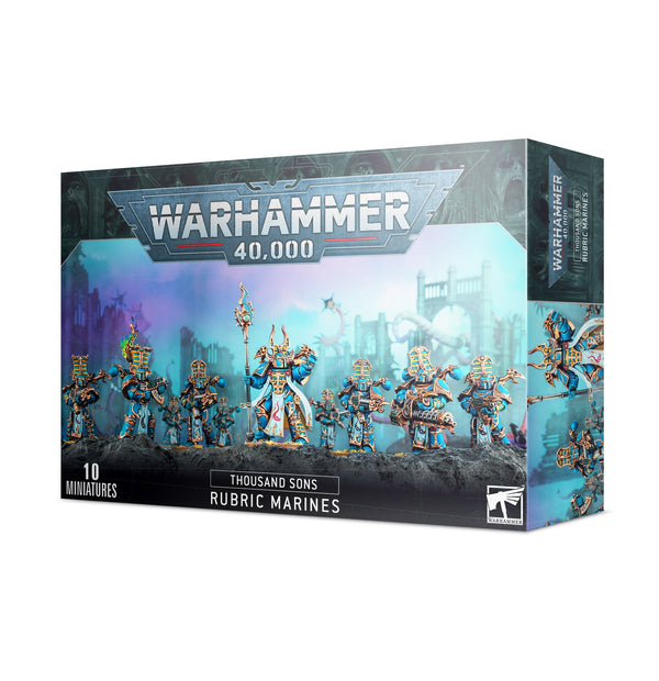 Warhammer 40K: Thousand Sons - Rubric Marines - 1