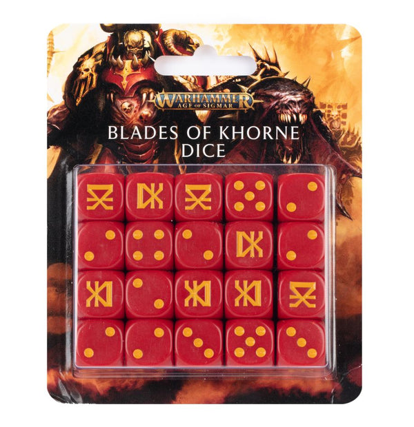 Warhammer Age Of Sigmar: Blades of Khorne - Dice Set - 1