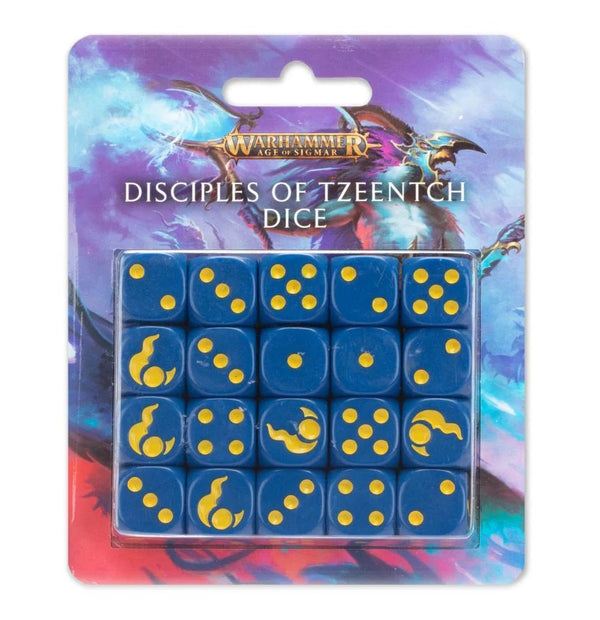 Warhammer Age Of Sigmar - Disciples of Tzeentch Dice Set - 1