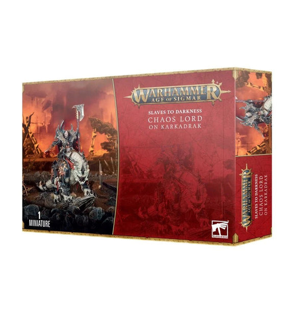 Warhammer Age Of Sigmar - Slaves to Darkness: Chaos Lord On Karkadrak - 1