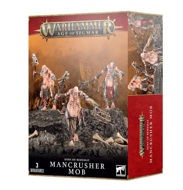 Warhammer Age Of Sigmar - Sons Of Behemat: Mancrusher Mob - 1