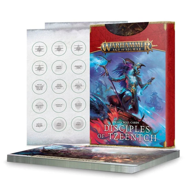 Warhammer Age Of Sigmar: Warscroll Cards: Disciples of Tzeentch - 1