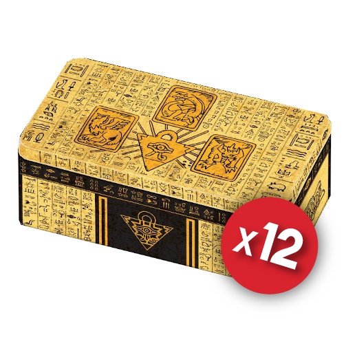Yu-Gi-Oh! - 2022 Tin Of The Pharaoh's Gods - Display (12 x Units) - 1