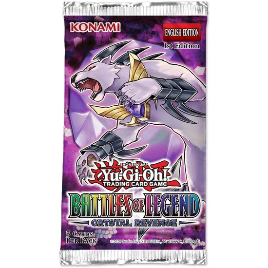 Yu-Gi-Oh! - Battles of Legend: Crystal Revenge Booster - 1
