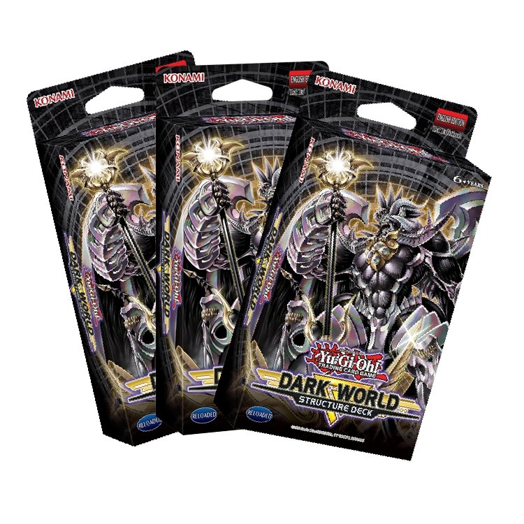 Yu-Gi-Oh! - Dark World Structure Deck x 3 | Trading Card Games | Gathering Games Yu-Gi-Oh! - Dark World Structure Deck x 3 | Trading Card Games | Gathering Games
