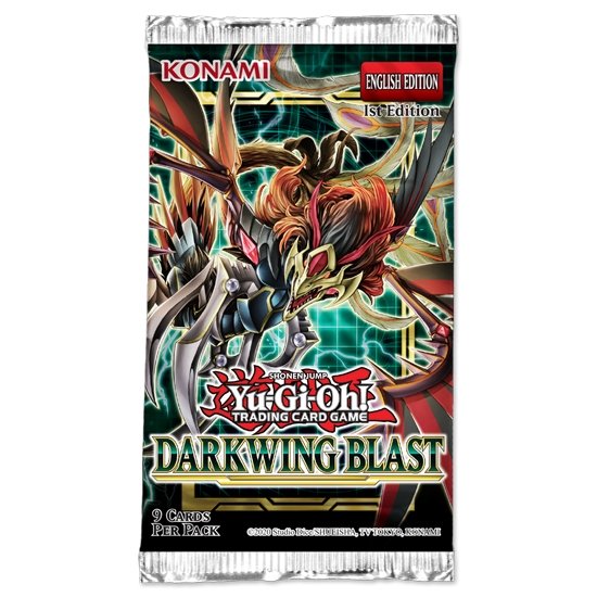 Yu-Gi-Oh! - Darkwing Blast Booster - 1