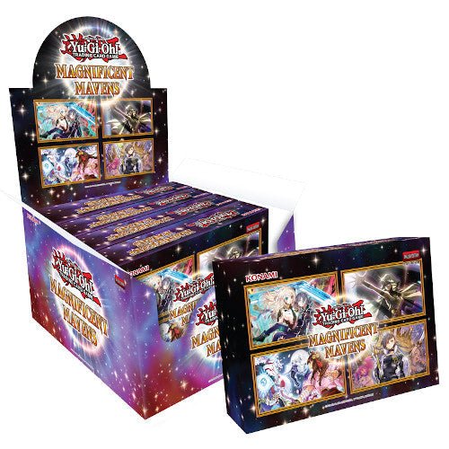 Yu-Gi-Oh! - Holiday Box: Magnificent Mavens 2022 Display Box (6 Count) | Gathering Games Yu-Gi-Oh! - Holiday Box: Magnificent Mavens 2022 Display Box (6 Count) | Gathering Games