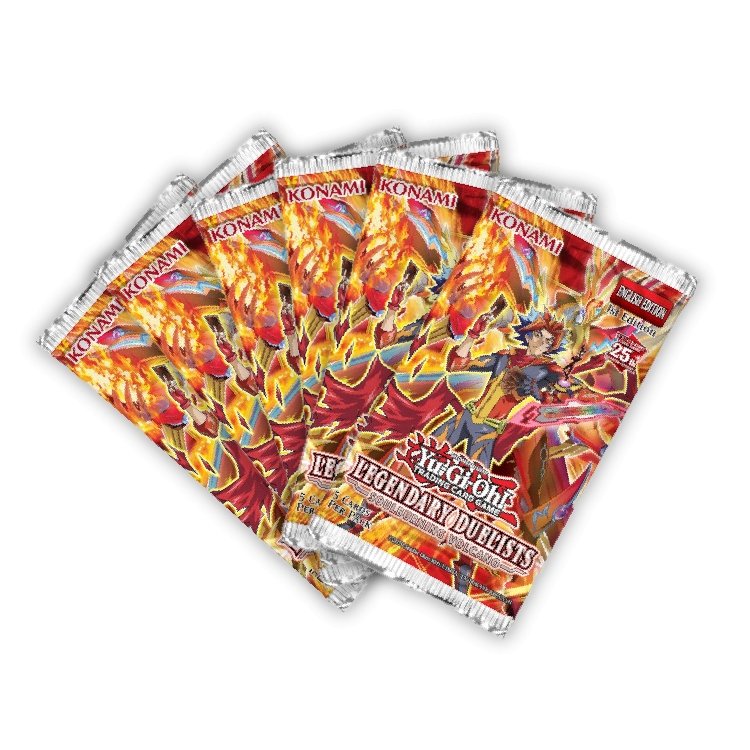 Yu-Gi-Oh! - Legendary Duelists 10: Soulburning Volcano 6 x Boosters