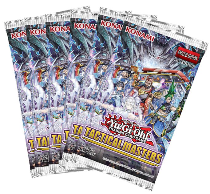 Yu-Gi-Oh! - Tactical Masters - 6 x Boosters | Gathering Games Yu-Gi-Oh! - Tactical Masters - 6 x Boosters | Gathering Games