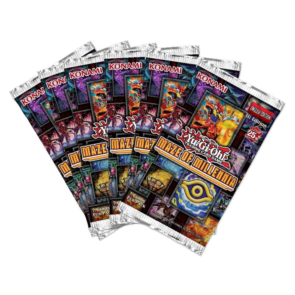 Yu-Gi-Oh! TCG: Maze of Millennia 6 x Booster Packs