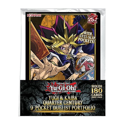 Yu-Gi-Oh! Yugi & Kaiba Quarter Century 9-Pocket Duelist Portfolio - 1