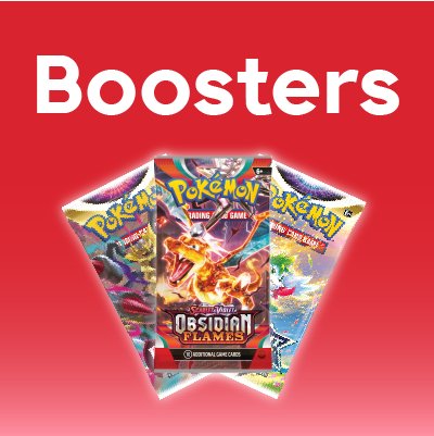 Pokemon Booster Packs & Booster Boxes TCG - Gathering Games
