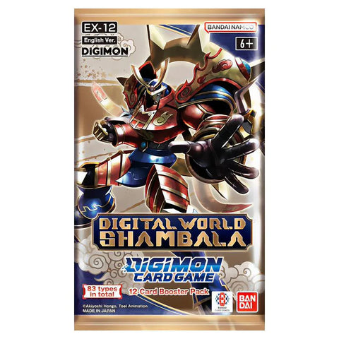 Digimon Card Game: Digital World Shambala (EX-12) Booster Box - 0