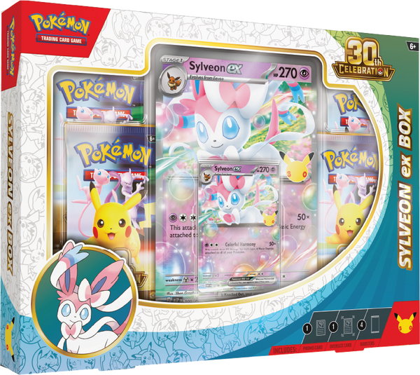 Pokemon TCG: 30th Celebration Sylveon ex Box - 1