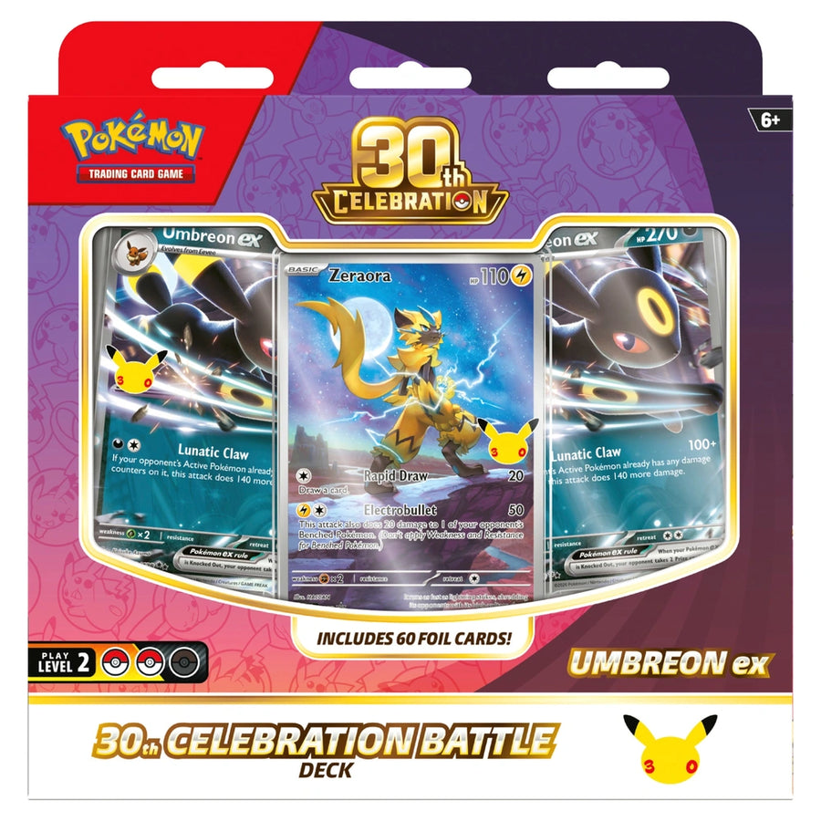 Pokemon TCG: 30th Celebration - Umbreon ex Battle Deck