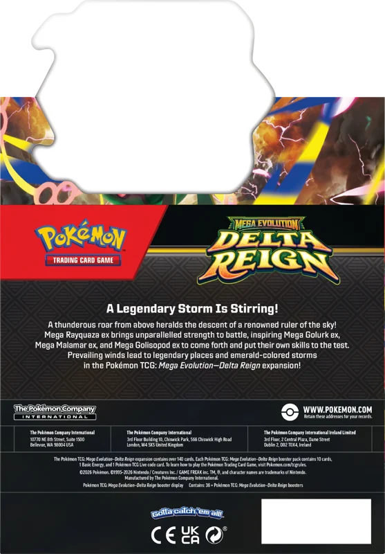Pokemon TCG: Mega Evolution Delta Reign - Booster Box - 3