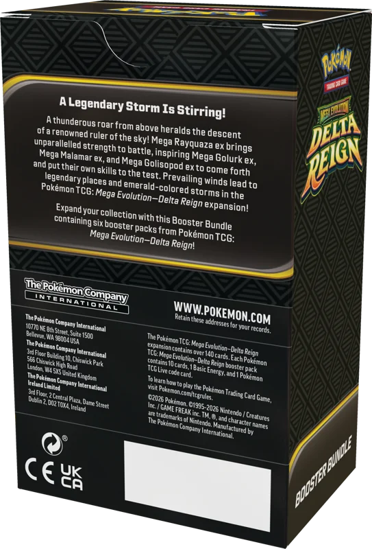 Pokemon TCG: Mega Evolution Delta Reign - Booster Bundle - 3