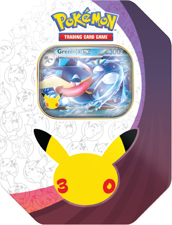 Pokemon TCG: 30th Celebration Greninja ex Tin