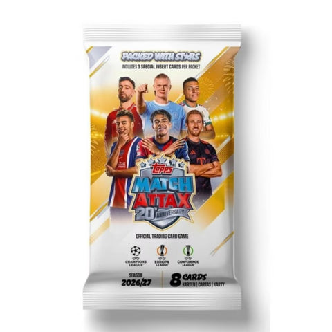 Topps: UCC Match Attax 26/27 - Booster Pack