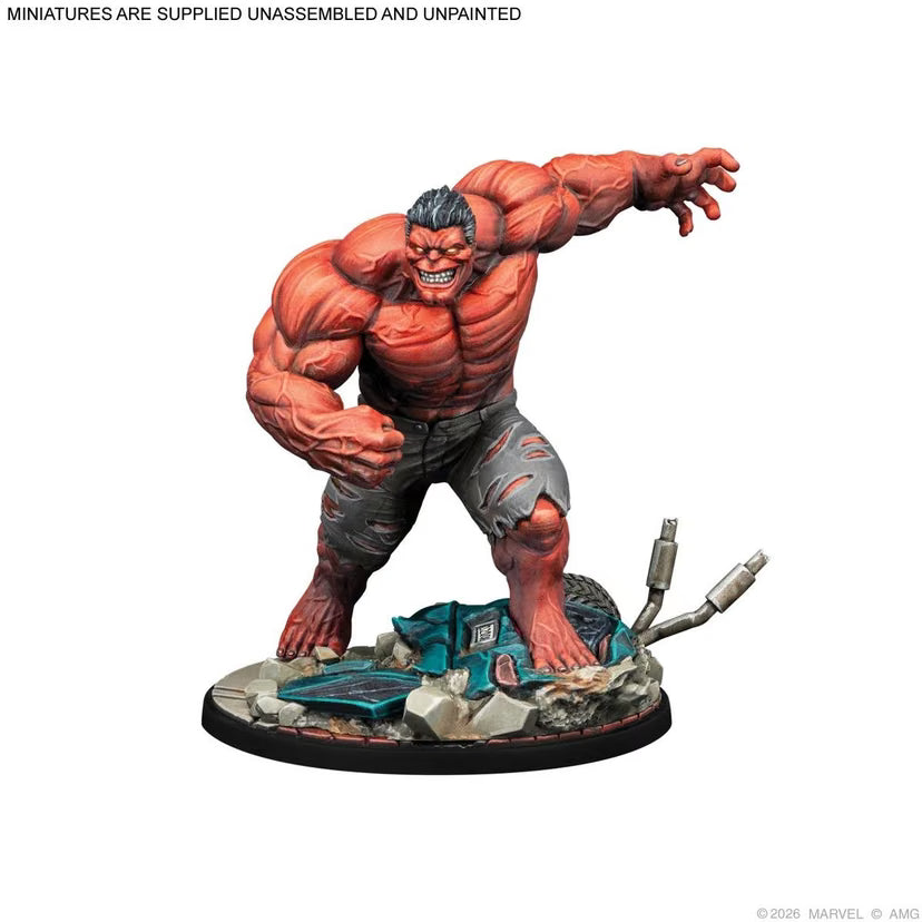 Marvel: Crisis Protocol - Leader, Red Hulk, & Sensational She-Hulk