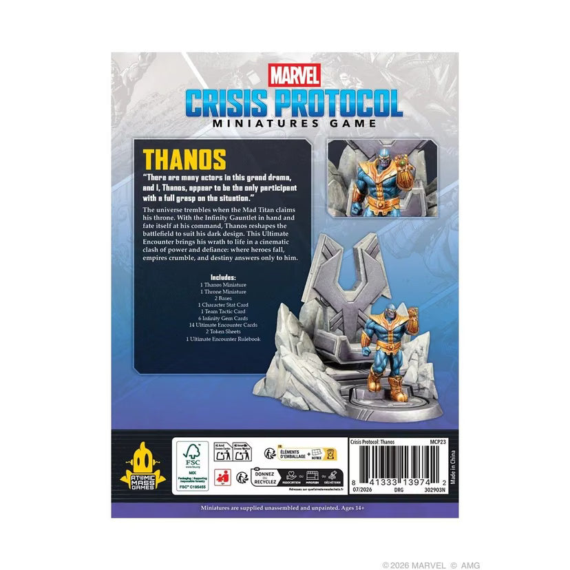 Marvel: Crisis Protocol – Thanos Ultimate Encounter