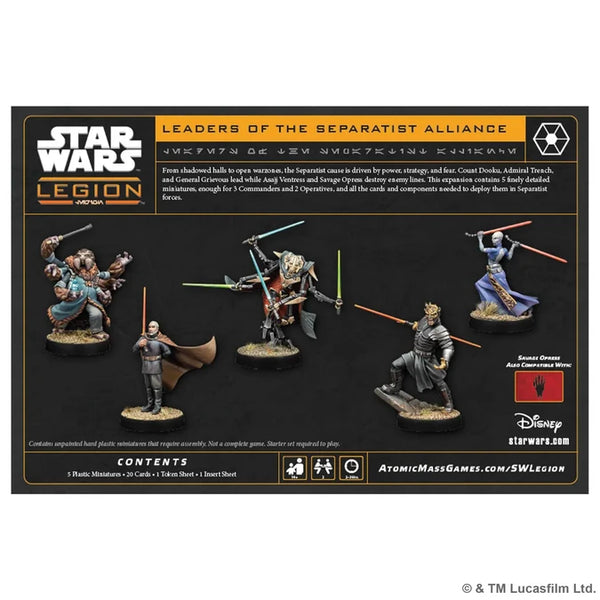 Star Wars: Legion - Leaders of the Separatist Alliance - 2
