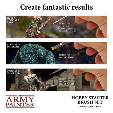 The Army Painter: Hobby Starter Brush Set - 0