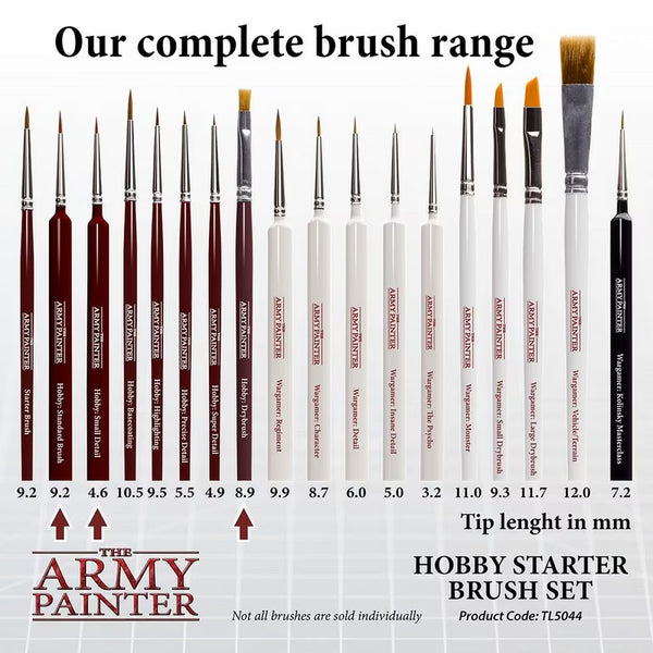 The Army Painter: Hobby Starter Brush Set - 3